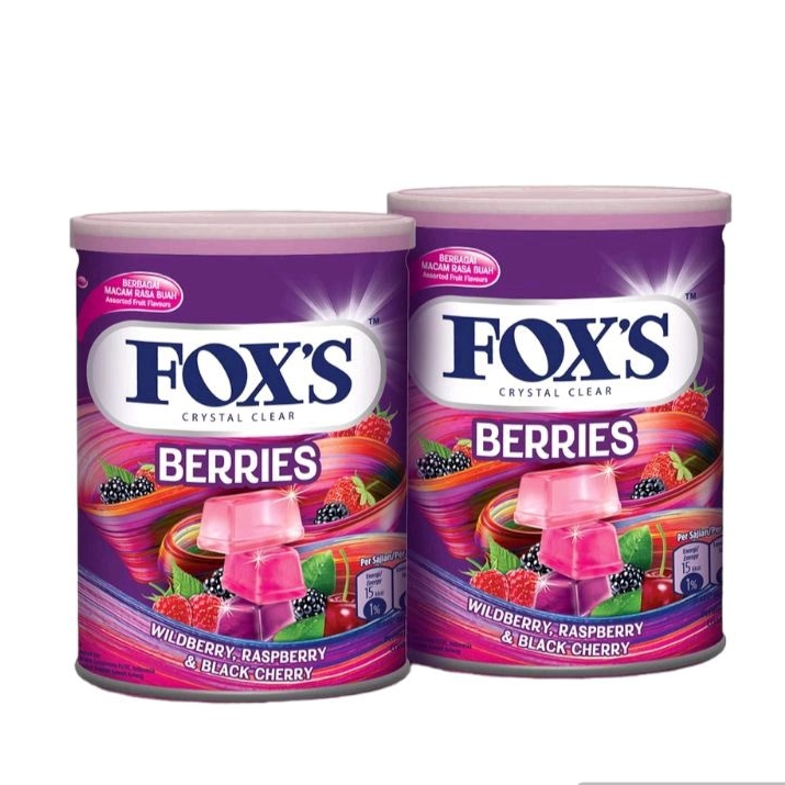 

Permen Fox Kaleng 180 gr Berries Ungu Manis Lolipop