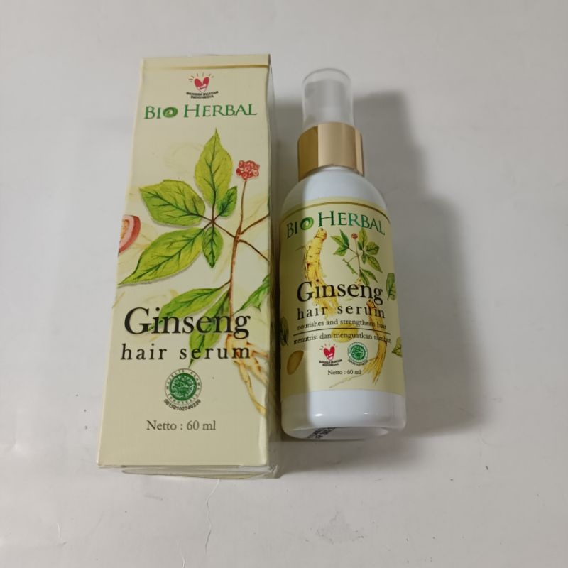 Hair Serum Ginseng Bio Herbal / BIO HERBAL GINSENG HAIR SERUM