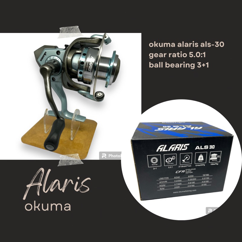 Reel Pancing Okuma Alaris 30 ALS-30