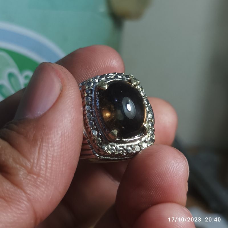 BATU NATURAL SMOKY QUARTZ / KECUBUNG TEH