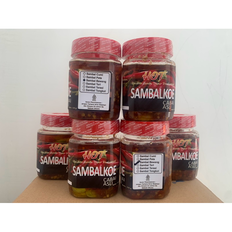 

SAMBALKOE Sambal Bawang Pass Pedasnya