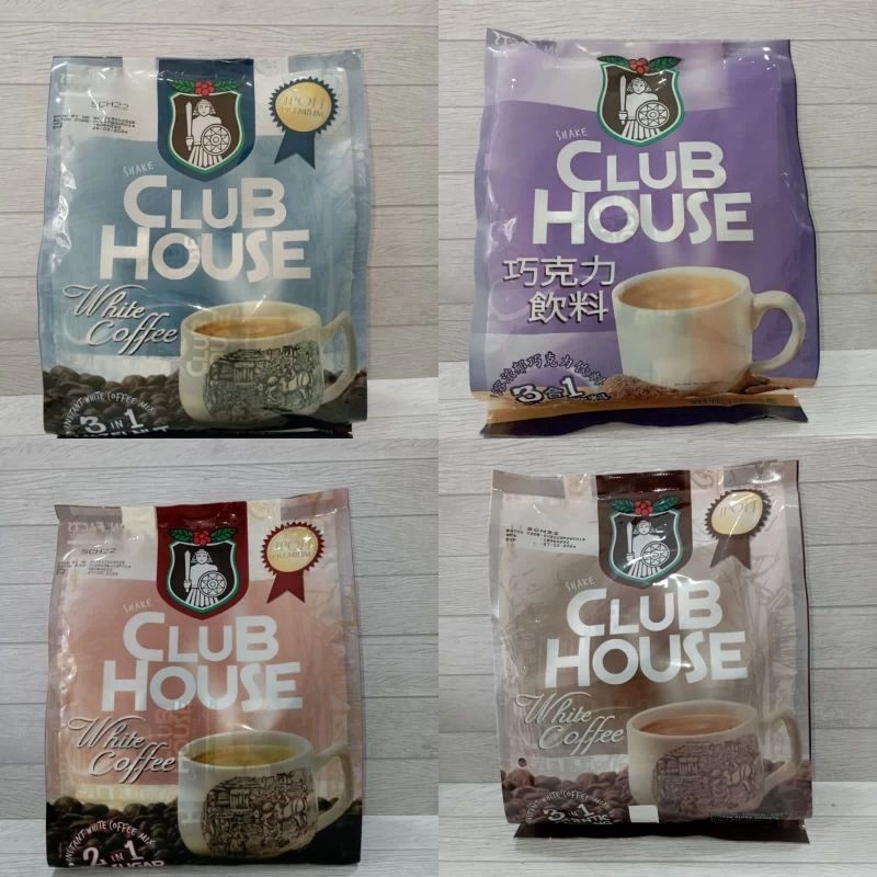 

Kopi Club House 4Varian Rasa /kemasan 480gram isi 12PCS