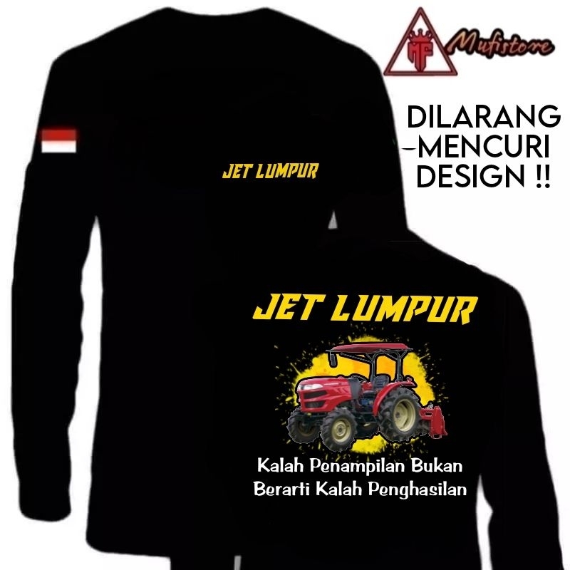 KAOS TRAKTOR YANMAR RODA 4 BAHAN ADEM