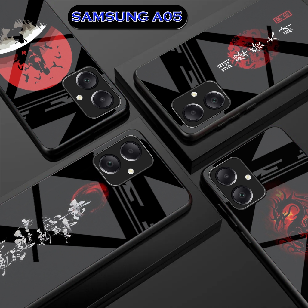 Softcase Glass Anime Samsung A05 [178] Case Samsung A05 -  Pelindung Handphone A05 - Aksesories Samsung A05 - Case Glass Samsung A05