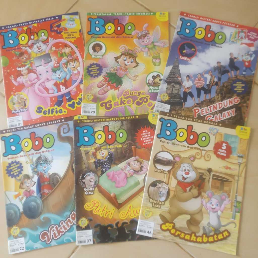 Majalah Bobo Tahun 2014 (Bekas)