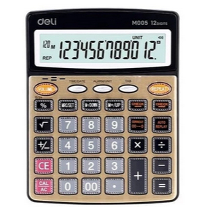 

DELI KALKULATOR / CALCULATOR SUARA M005 50
