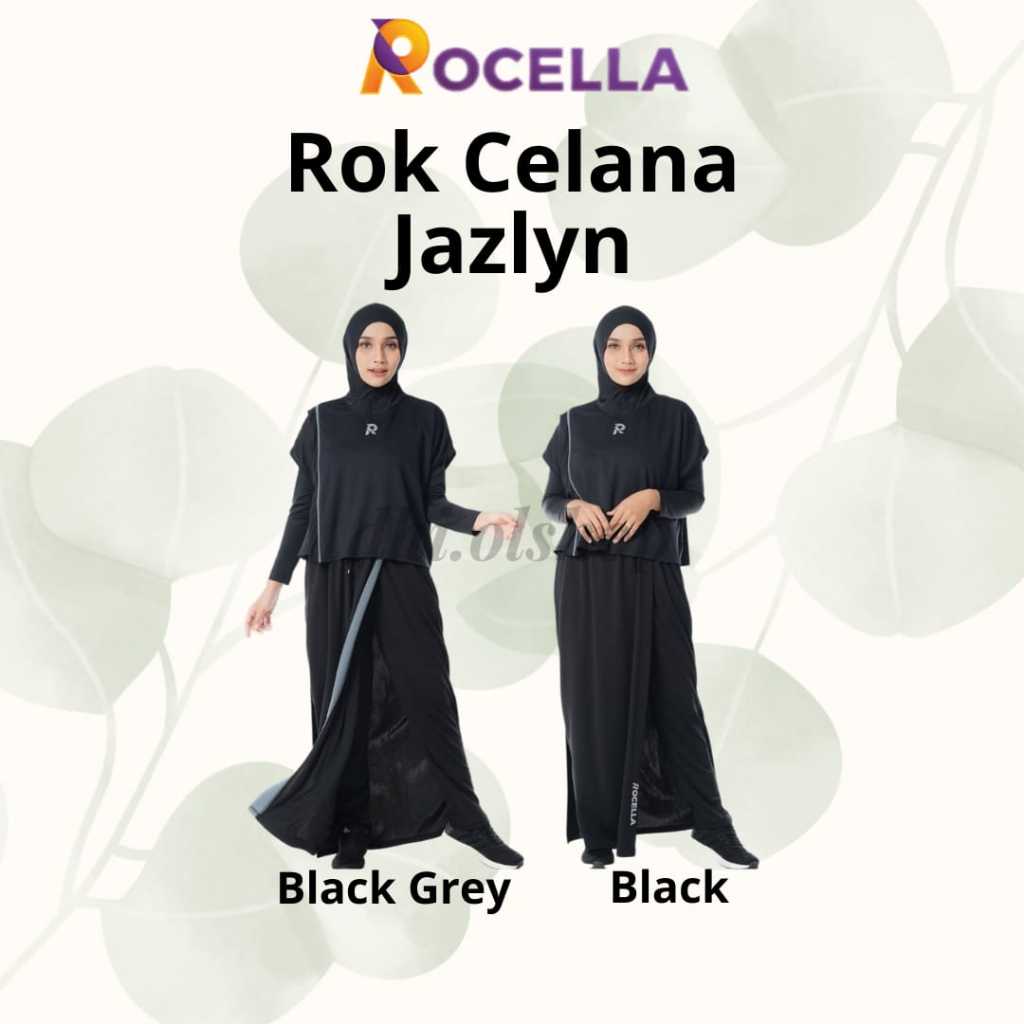 Rok Celana Muslim Wanita Kekinian Rocella Rok Celana Jazlyn Rok Celana Olahraga Muslimah