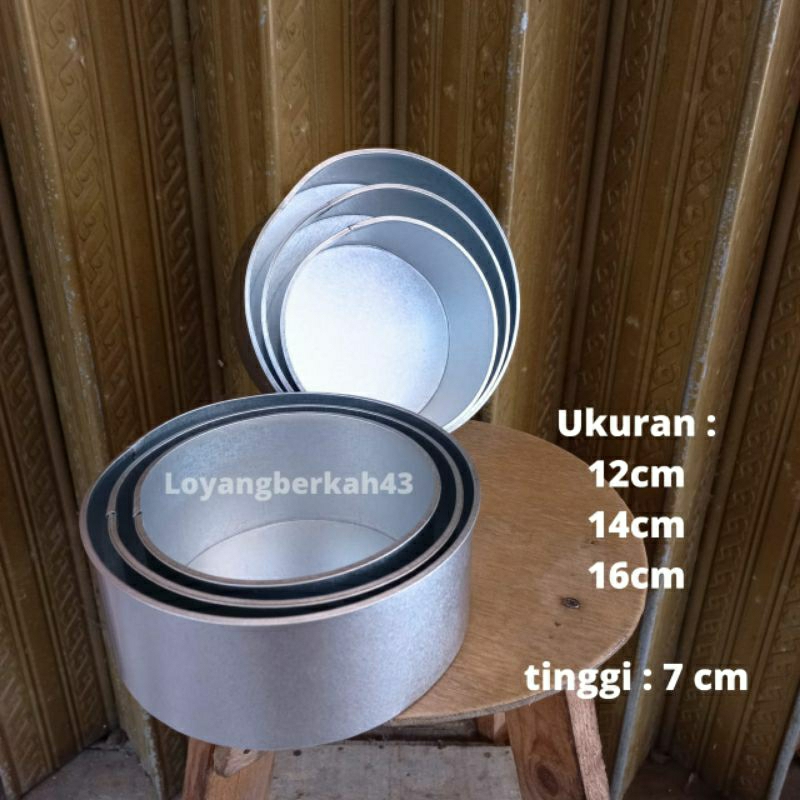 loyang bulat mini/loyang kue/loyang kue bolu bervariasi