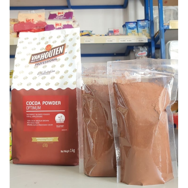 Van Houten Cocoa Powder Optimum 200Gr / Coklat Bubuk Van houten 200Gr