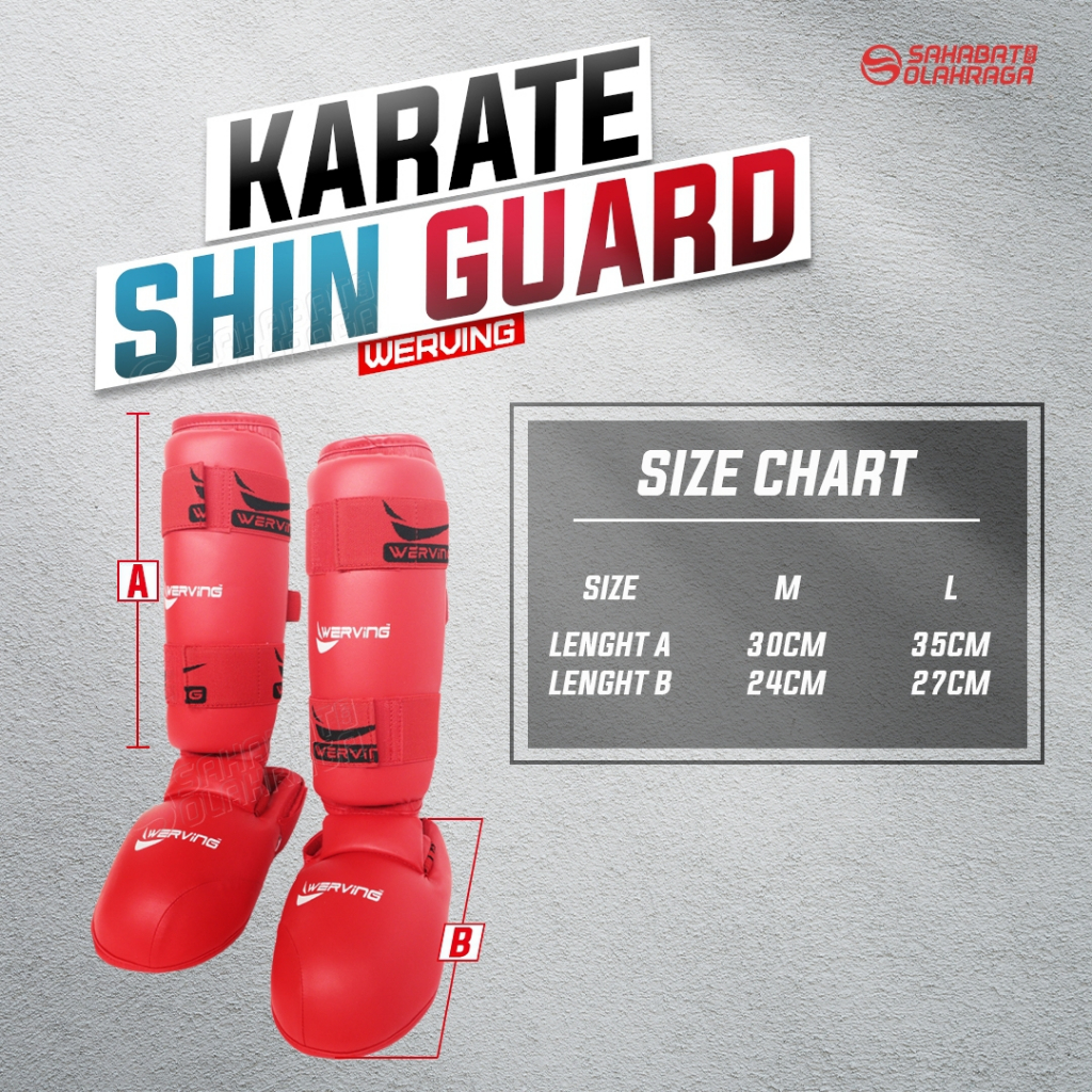 Shin Instep Guard Karate Werving - Shin Guard Karate