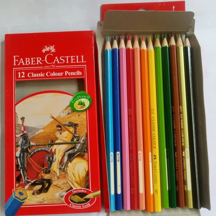 

Classic colour Faber Castell 12 long