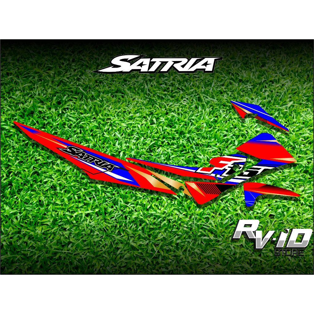 STRIPING SATRIA FU FL TIPE S - STRIPING FU FACELIFT SAYAP S