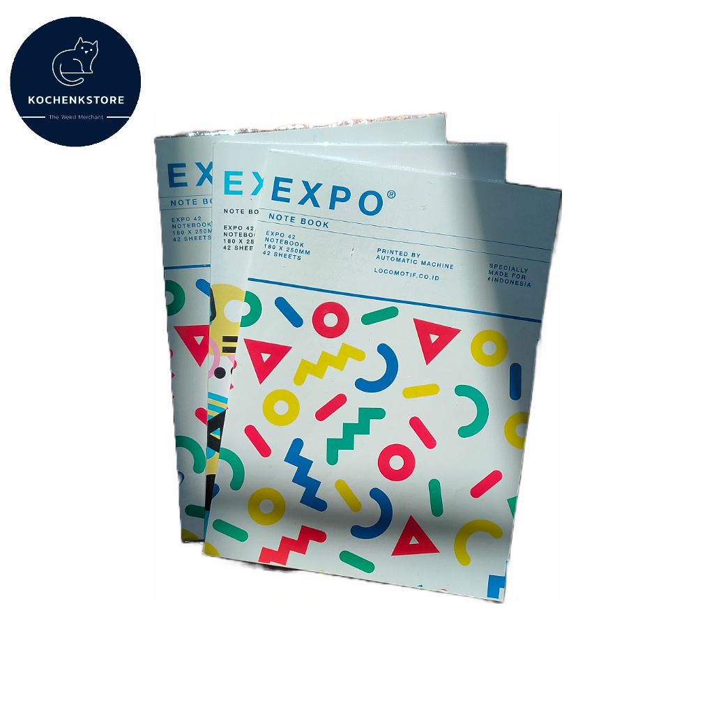 

Buku Tulis Notebook A5 Expo Paket 3 Buku