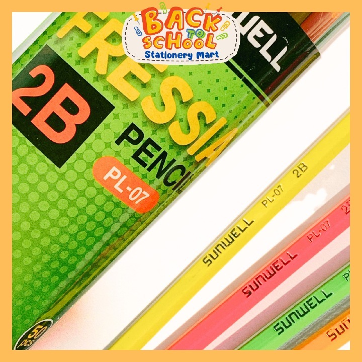 

(BTS) PENSIL 2B SUNWELL TABUNG FRESSIA PL-07