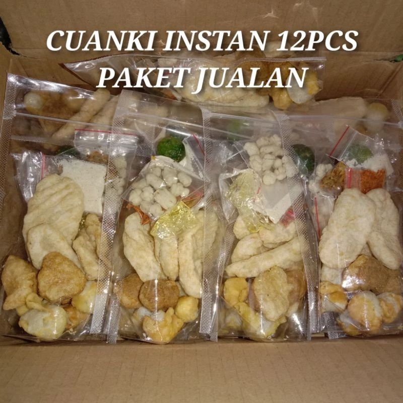 

Paket hemat 12pcs baso aci khas bandung/baso aci instan/lebih murah