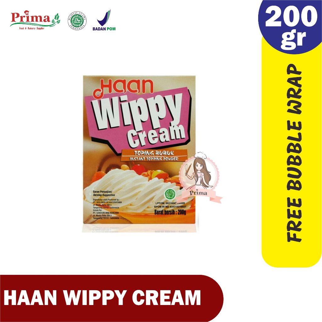 

Haan whippy cream 200 gr