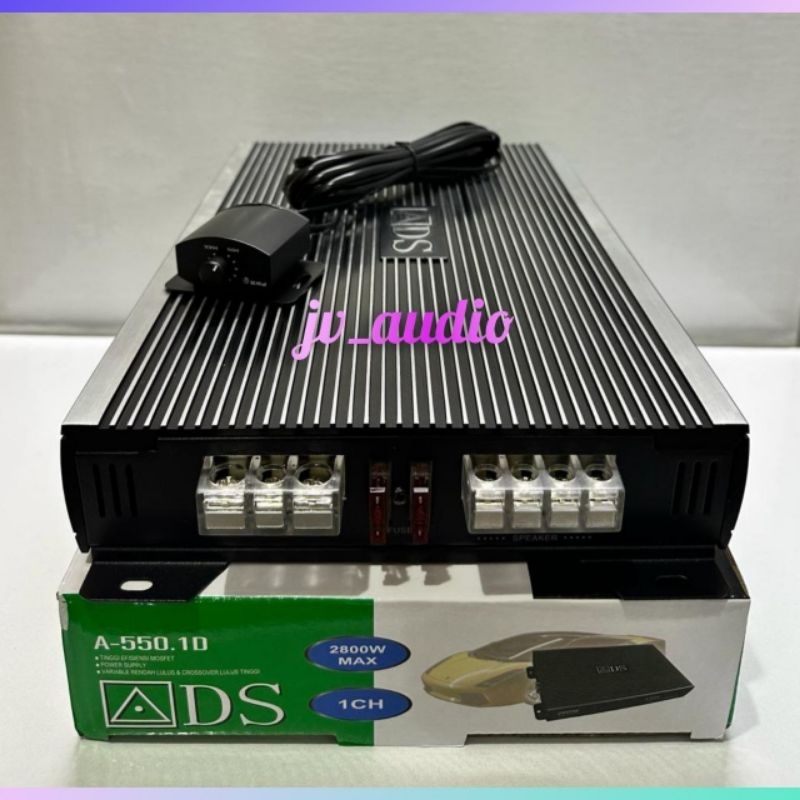 POWER MONOBLOK ADS A-550 HIGH QUALITY 1CHANNEL
