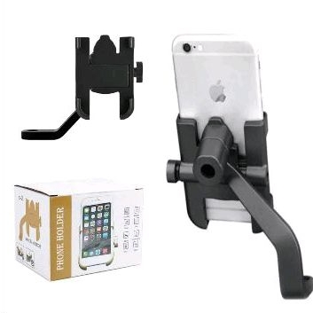 HOLDER MOBIL DAN MOTOR UNTUK HP BAHAN BESI KOKOH KUAT PACKING DUS