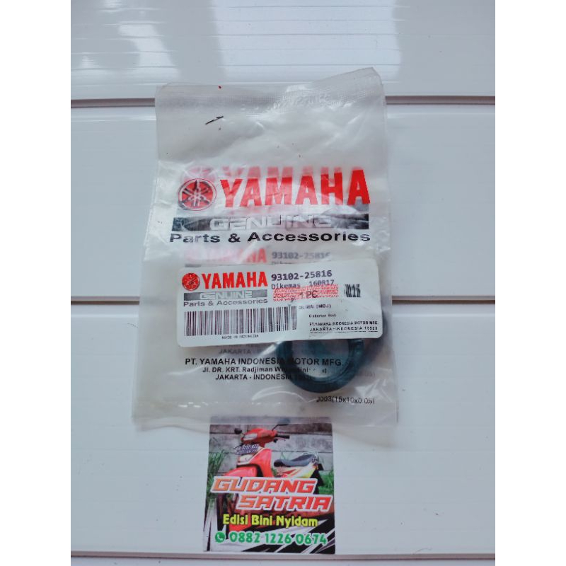 Seal kruk as bagian kiri Yamaha Mio j Mio gt soul GT Fino fi x ride