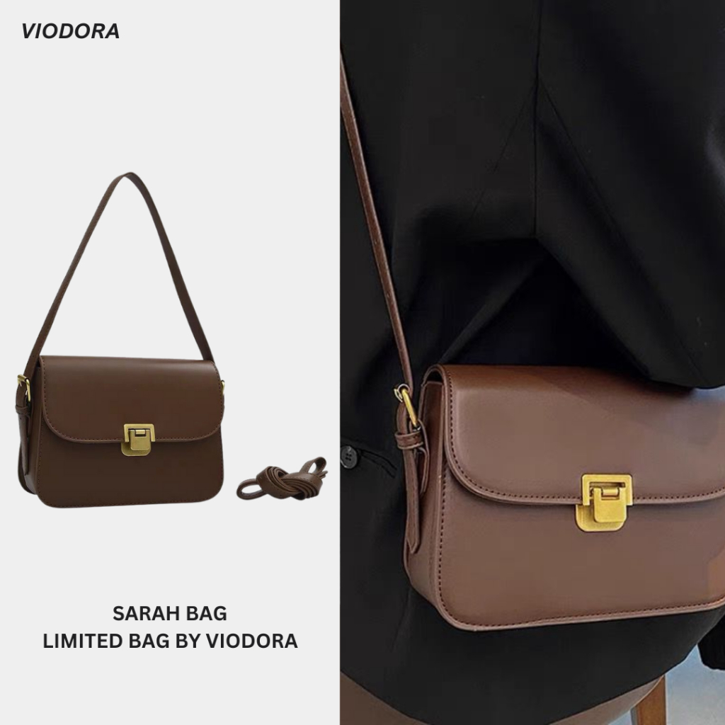 Viodora - Sarah Sling Bag Mary Selempang Tas Wanita Bahu Bag Outdoor Fashion Bag Shoulder Tas Bahu I
