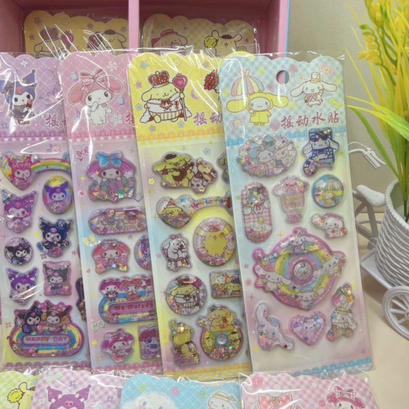 

DSB 06 Stiker Air Sanrio Stiker Sanrio Lucu Stiker Air gliter sanrio