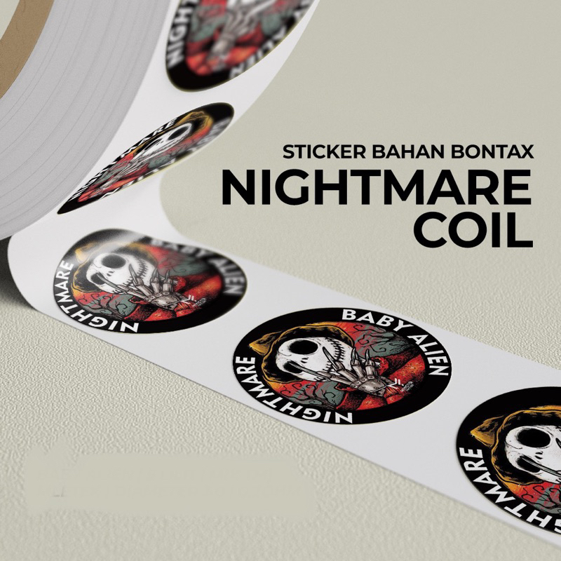 

STICKER ROLL BONTAX NIGHMARE ISI DUA