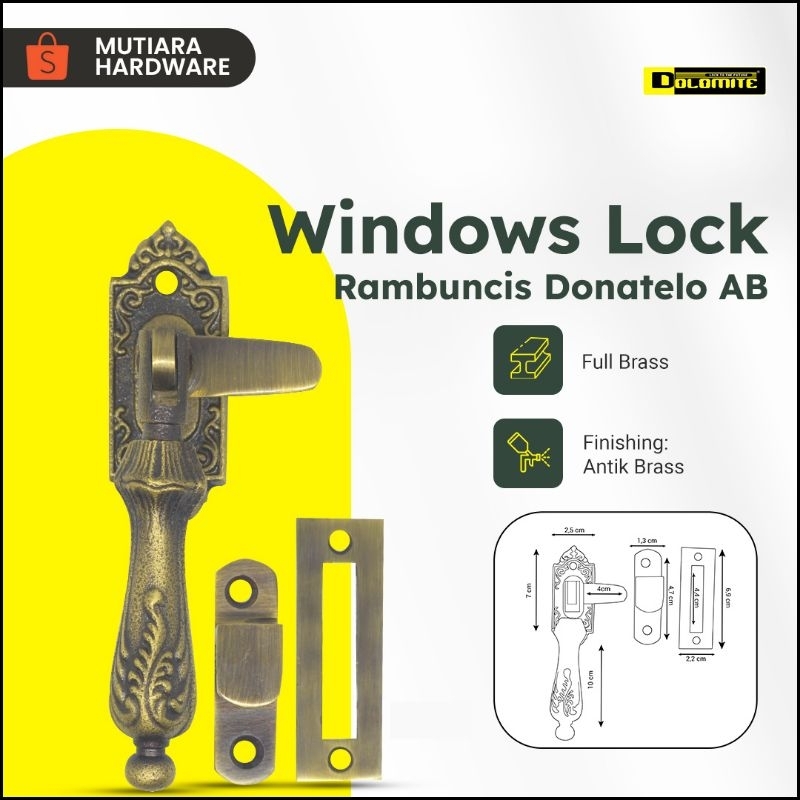 Rambuncis antik ukir dolomite klasik RB 2147