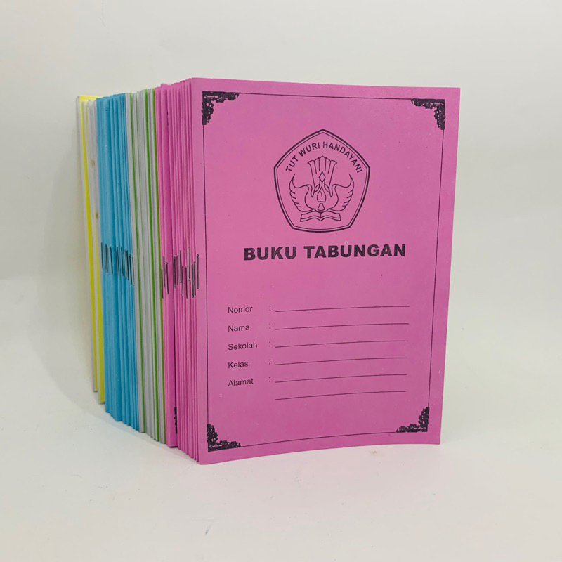 

Buku Tabungan Anak TK PAUD 50 Pcs