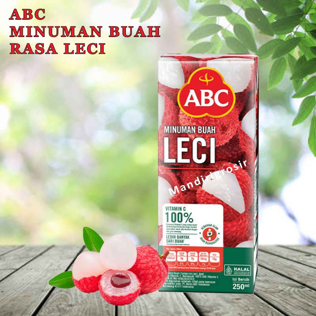 

Minuman Jus Buah * Abc Drink * Minuman Rasa Leci * 250ml