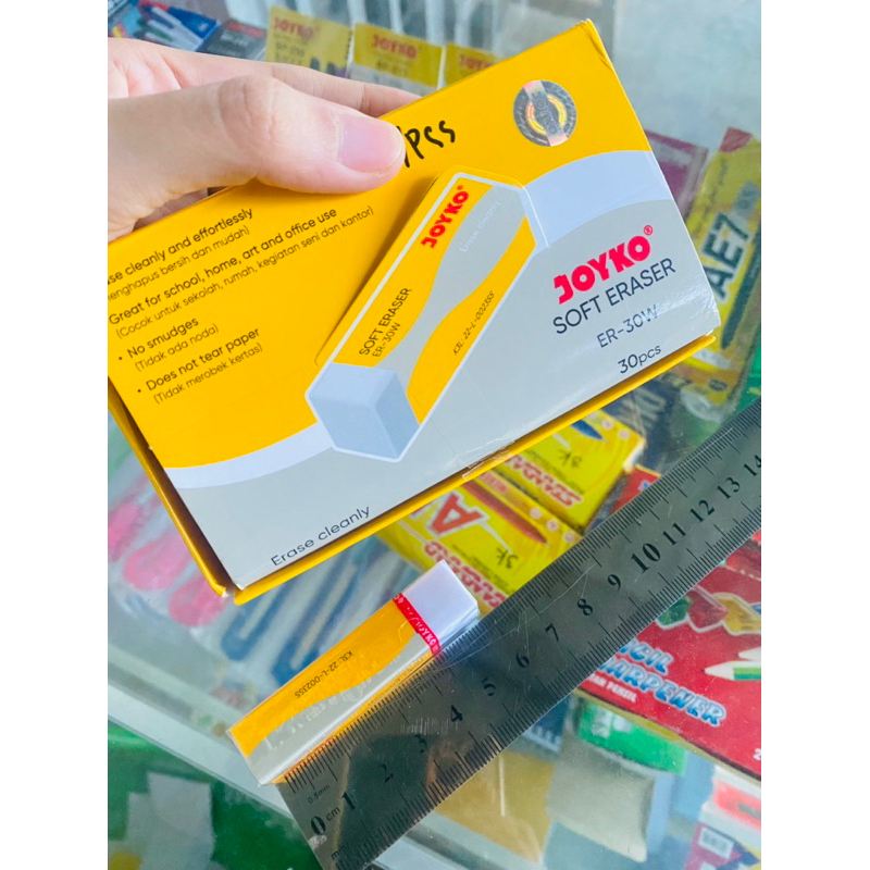 

Penghapus Pensil Joyko Hitam Putih
