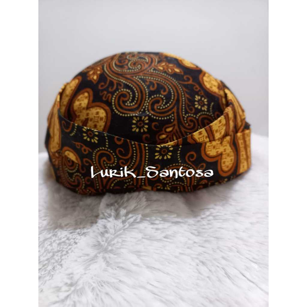 Blangkon Solo Anak // Blangkon Anak // Blangkon Anak Batik Paking Kardus