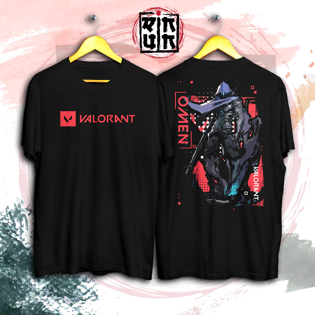 Tshirt Kaos Distro Omen Valorant Agent