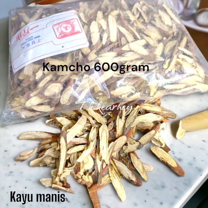 

KAYU MANIS-KAMCHO DING GAN CAO PIAN 600gram