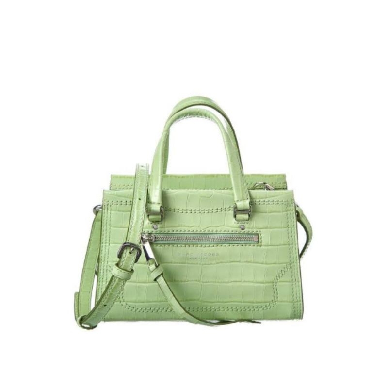 Marc Jacobs Mini Cruiser Satchel bag Croco Pear