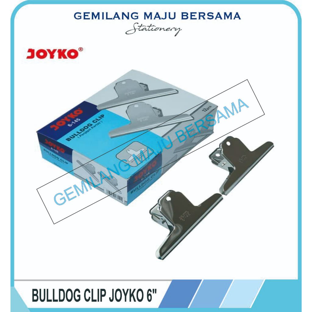 Bulldog Clip Joyko 6"