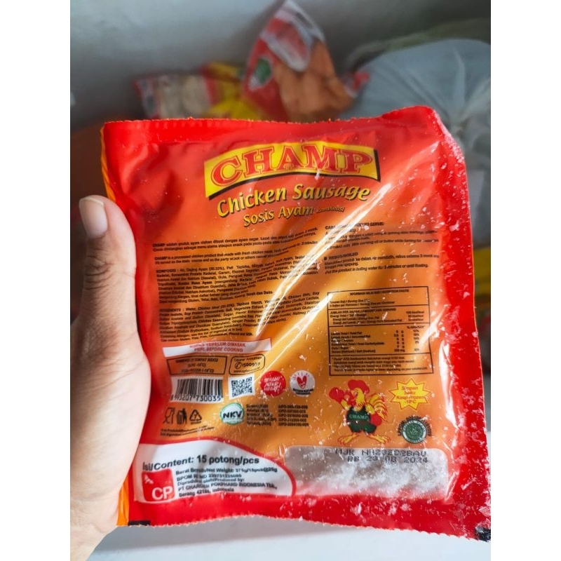 

sosis champ ayam