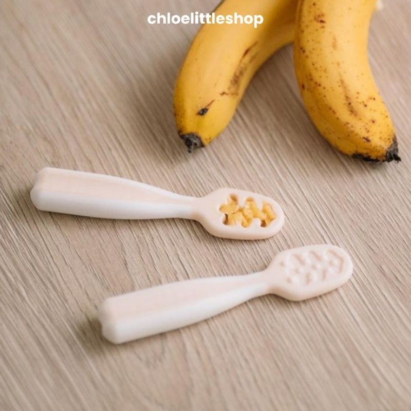 Coconi My First Pre Spoon / Sendok Belajar Makan Bayi ( Numnum Dips Look a Like )