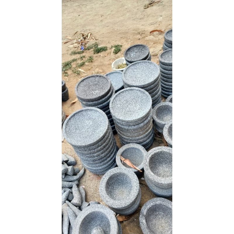 Lumpang Batu 30cm asli 100%