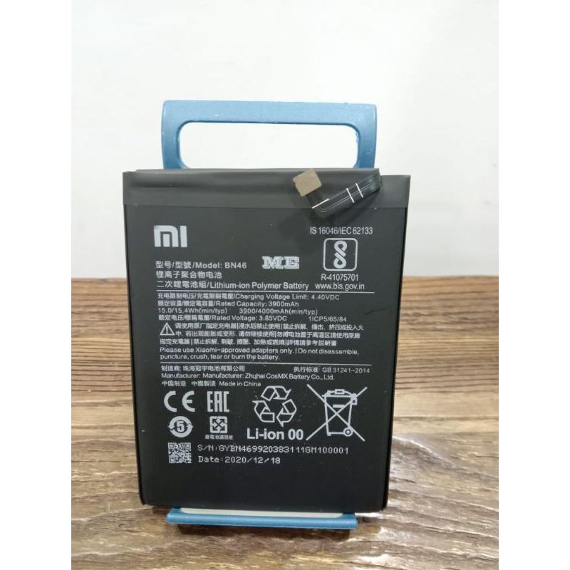 BATRE XIAOMI REDMI  7 / REDMI NOTE 8 / BN46 ORIGINAL ME