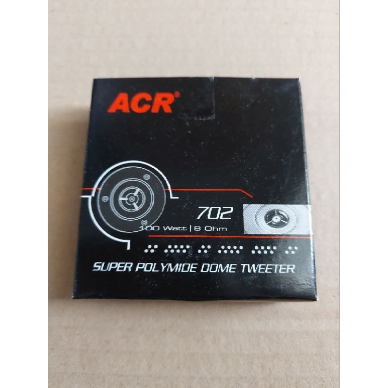 Tweeter ACR 702