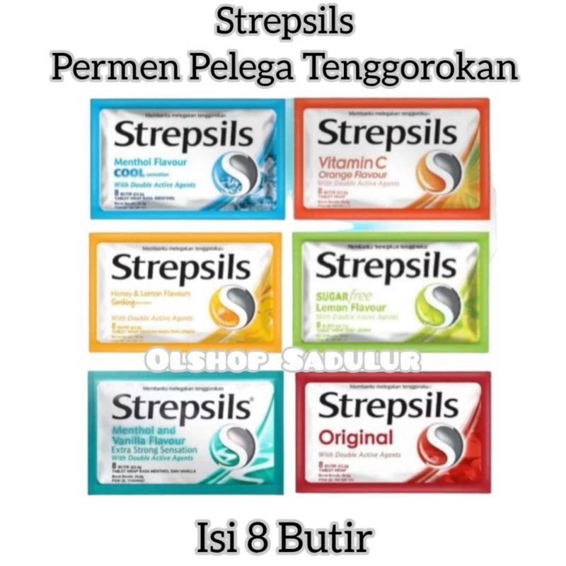 

Strepsils Permen Pelega Tenggorokan - 6 Butir / 8 Butir