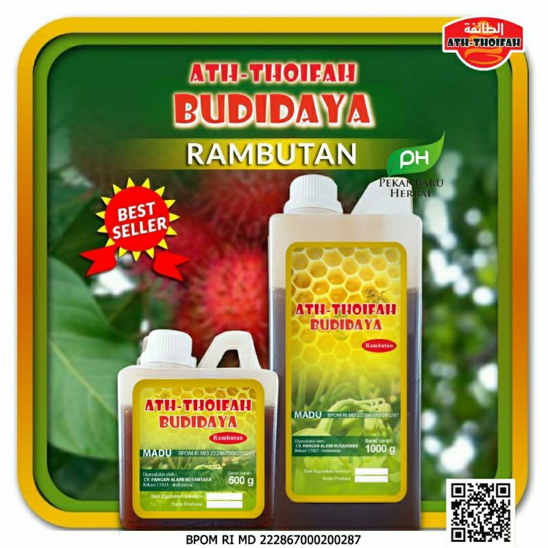 

Madu Ternak Super Rambutan 500 gr Ath Thoifah Budidaya