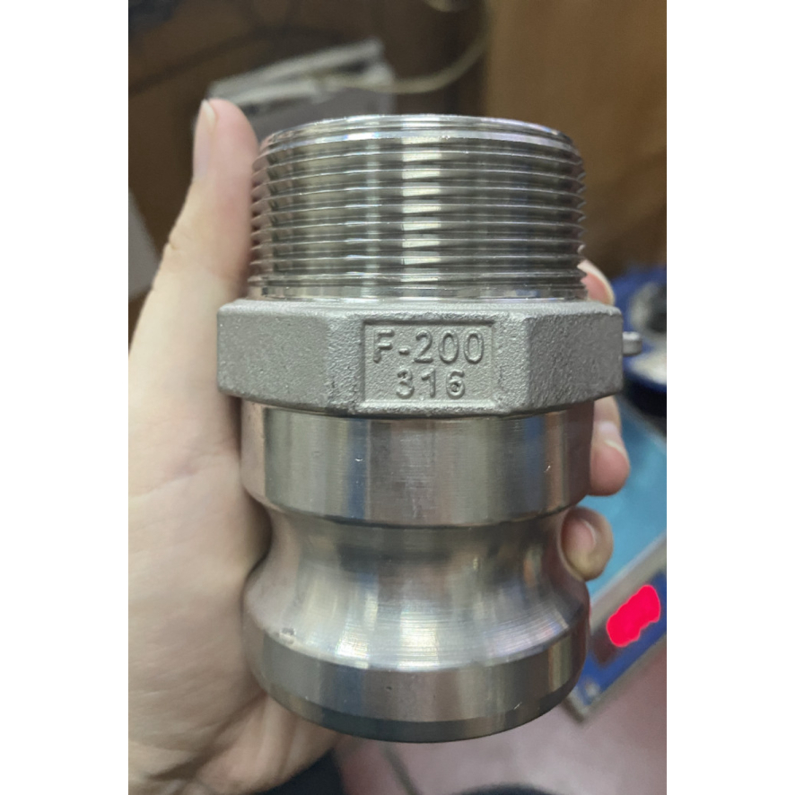 

Camlock type F 2 / bahan SS stainless steel SS316 Diskon