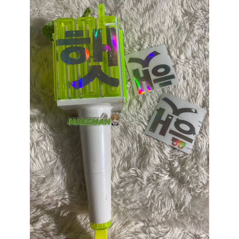 Sticker Lightstick NCT Haechan Hangul