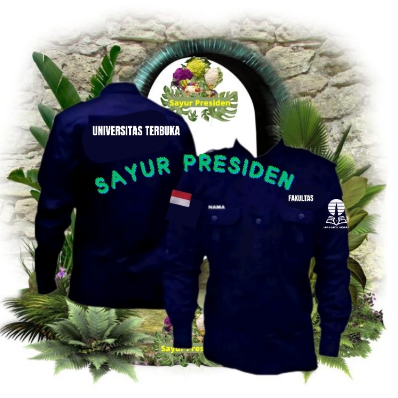kemeja Universitas Terbuka seragam Universitas Terbuka pdh Universitas Terbuka pdl Universitas Terbu