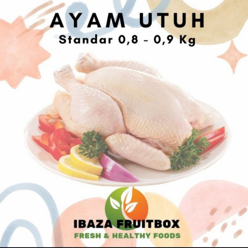 

Daging Ayam Segar Utuh 1 Ekor