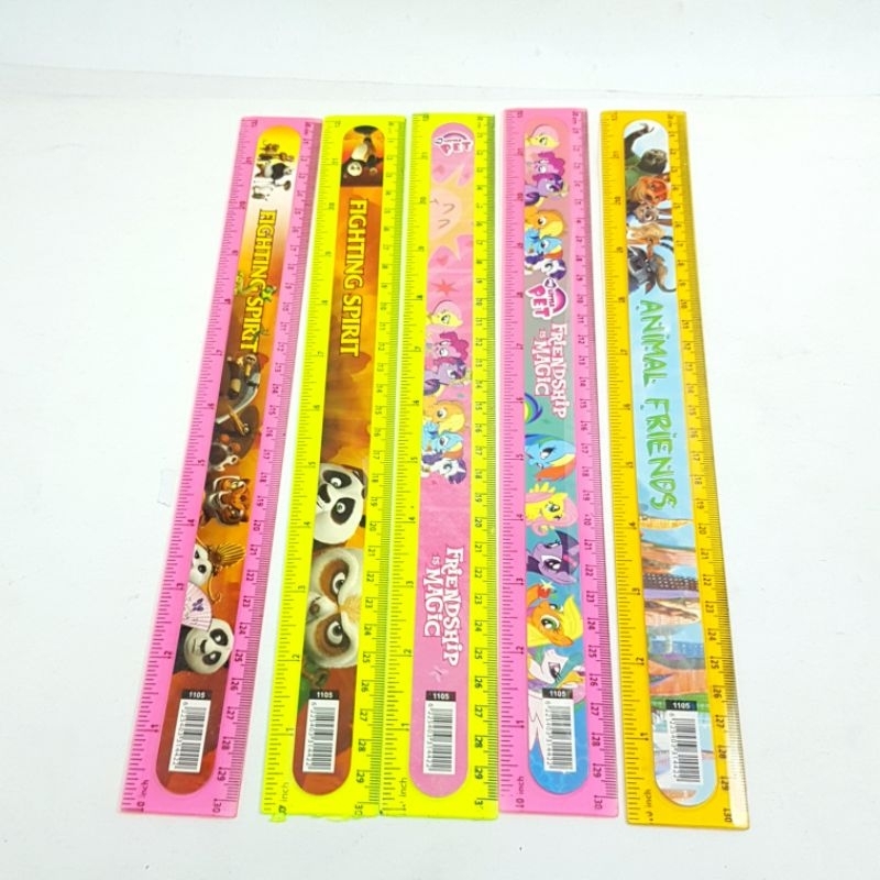 

Penggaris Plastik / Mistar 30cm Karakter 1105