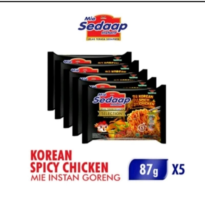 

mie sedap korean spicy chicken 5pcs