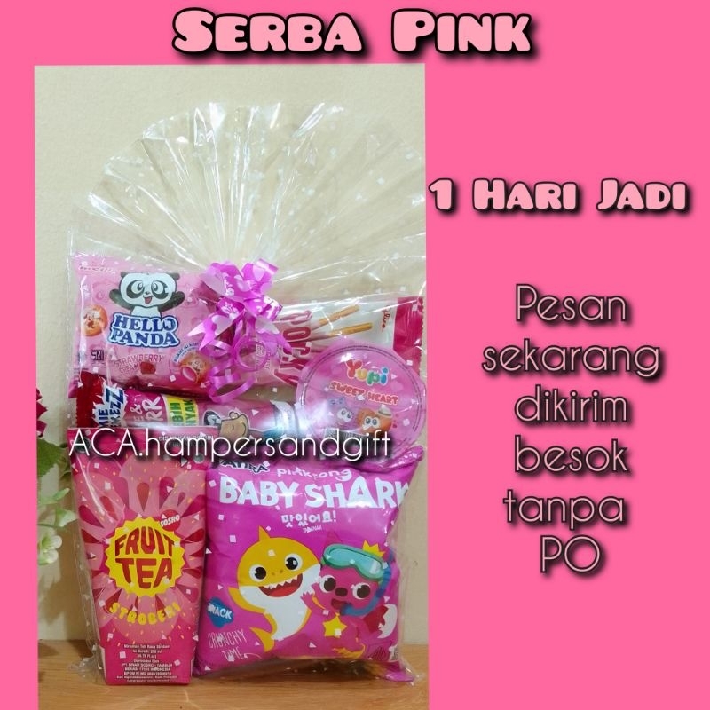 

paket Snack pink / paket ulang tahun pink /Snack ulang tahun anak pink / Snack pink