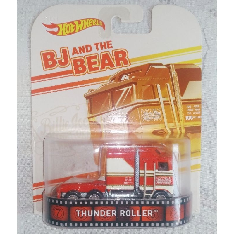 hot wheels thunder roller - BJ and the bear